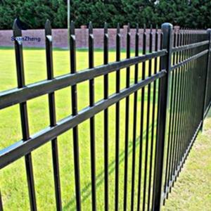 Wholesale 40X40mm Black Aluminum 3 Rail Fence Steel Tube Q195 Q235 from china suppliers
