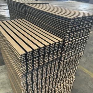 Wholesale Acoustic Solid Wood Wall Panels Soundproof Wood Slat Wall Panels For Home Wall Decor from china suppliers