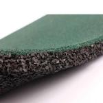 Interlocking Tiles 20X20X1 Heavy Duty Rubber Tile Green Non-Slip Outdoor Rubber