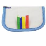 18 Inch Microfiber Dry Mop Blue PP Scrubbing Fiber High Performance Mop Head