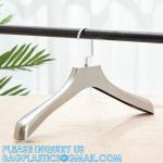 Boutique Plastic Hanger OEM Brand Fashion Adult Coat Garment Display Plastic