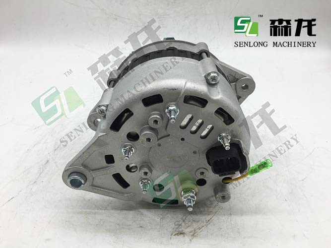 24V 45A NEW alternator for DOOSEN Excavator DH80-7 Hyundai R80-7 Yanmar 4TNV98 129953-77210 Aftermarket part