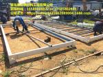 Steel / Sandwich Panel Flat Pack Container House For Living Long Life Time
