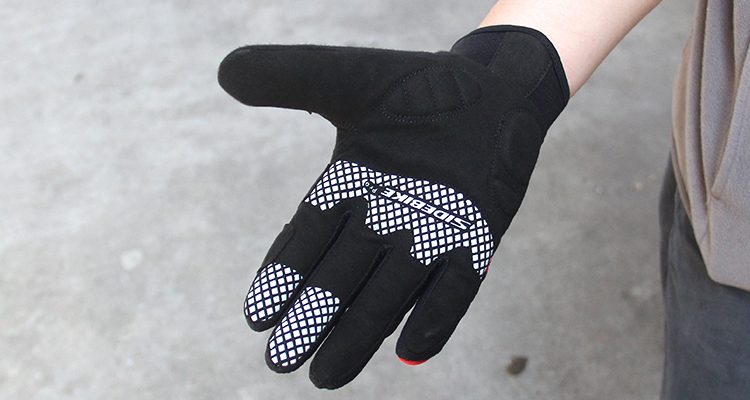 No Deformation Adults Waterproof MTB Gloves , Waterproof Winter Bike Gloves