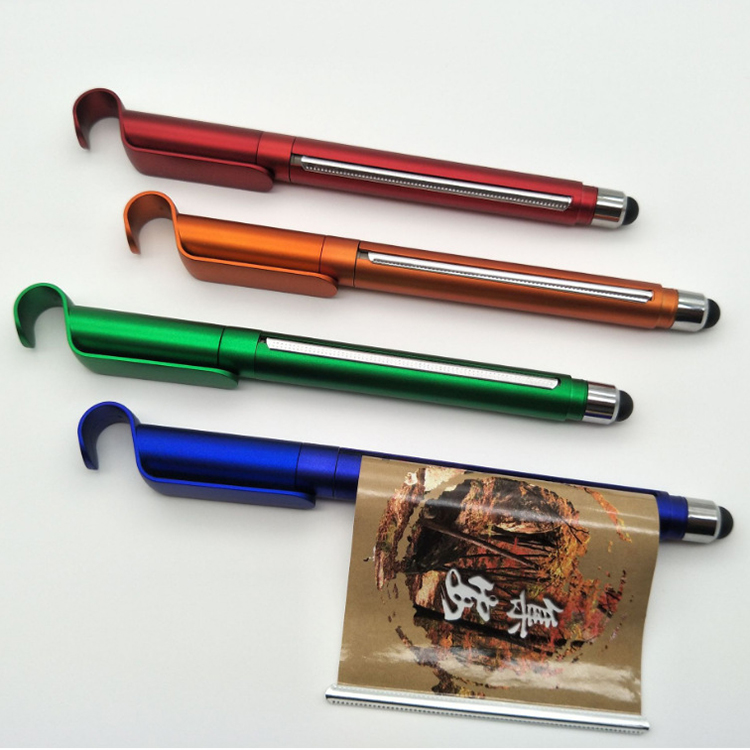 25g Custom Logo Printing Double Head Multi-functional Ball Pen for Office Supplies