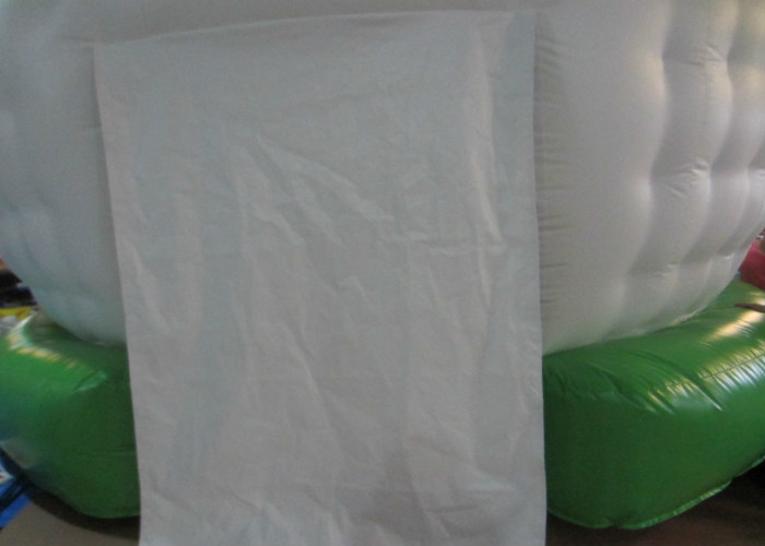 White inflatable dome tent bouncer / new design inflatable tent house for sale