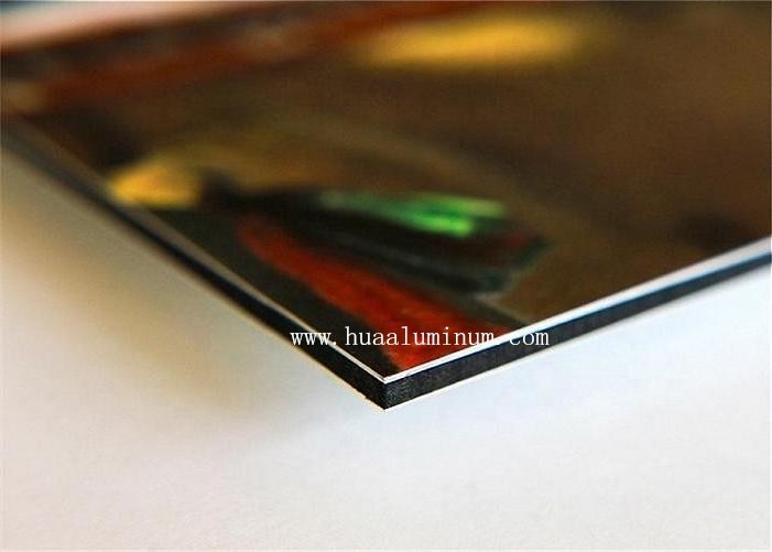 Waterproof White 4mm Signage Aluminum Composite Panel For Advertising