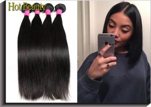 Wholesale Brazilian Straight Virgin Human Hair Extensions Natural Black 10&quot;-32&quot; 100% Virgin Hair from china suppliers