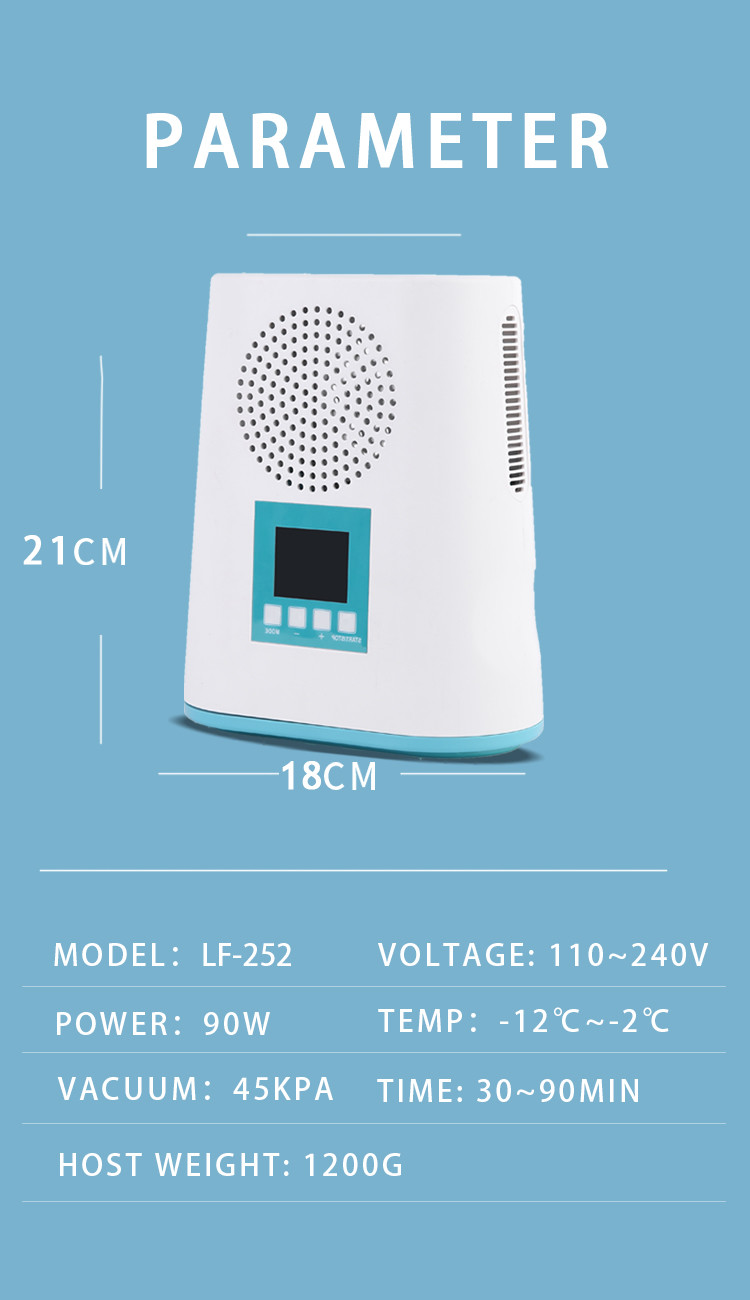 2020 hot selling portable mini cryo fat freezing/cryo slimming machine/fat eduction