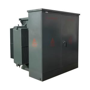 Wholesale 3 Phase Outdoor 10KV Oil Immersed Pedestal Pad Mounted Transformer 500KVA from china suppliers
