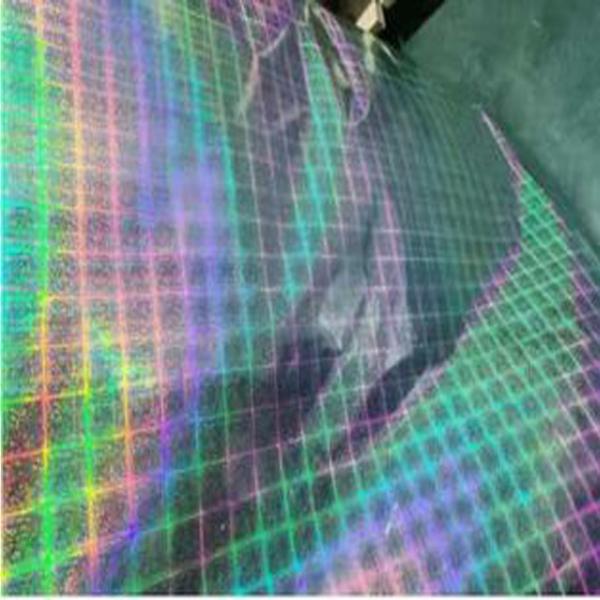 1.6M Colorful Transparent BOPP Film , metalized Holographic film transparent