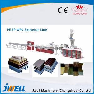 Wholesale JWELL PE, PP WPC Wood-Plastic Extrusion Line from china suppliers