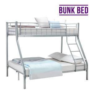 Wholesale Custom Simple Strong Iron Bunk Beds Safety Protection For Compact Home from china suppliers