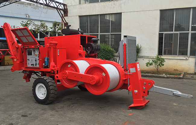 Transmission Line Stringing Equipment TY180 Hydraulic Cable Puller