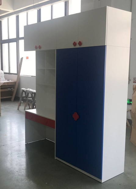 Customized Hot Sale Children Wardrobe Children Bedroom Storage Wardrobe New Design Wooden Closet Wardrobe