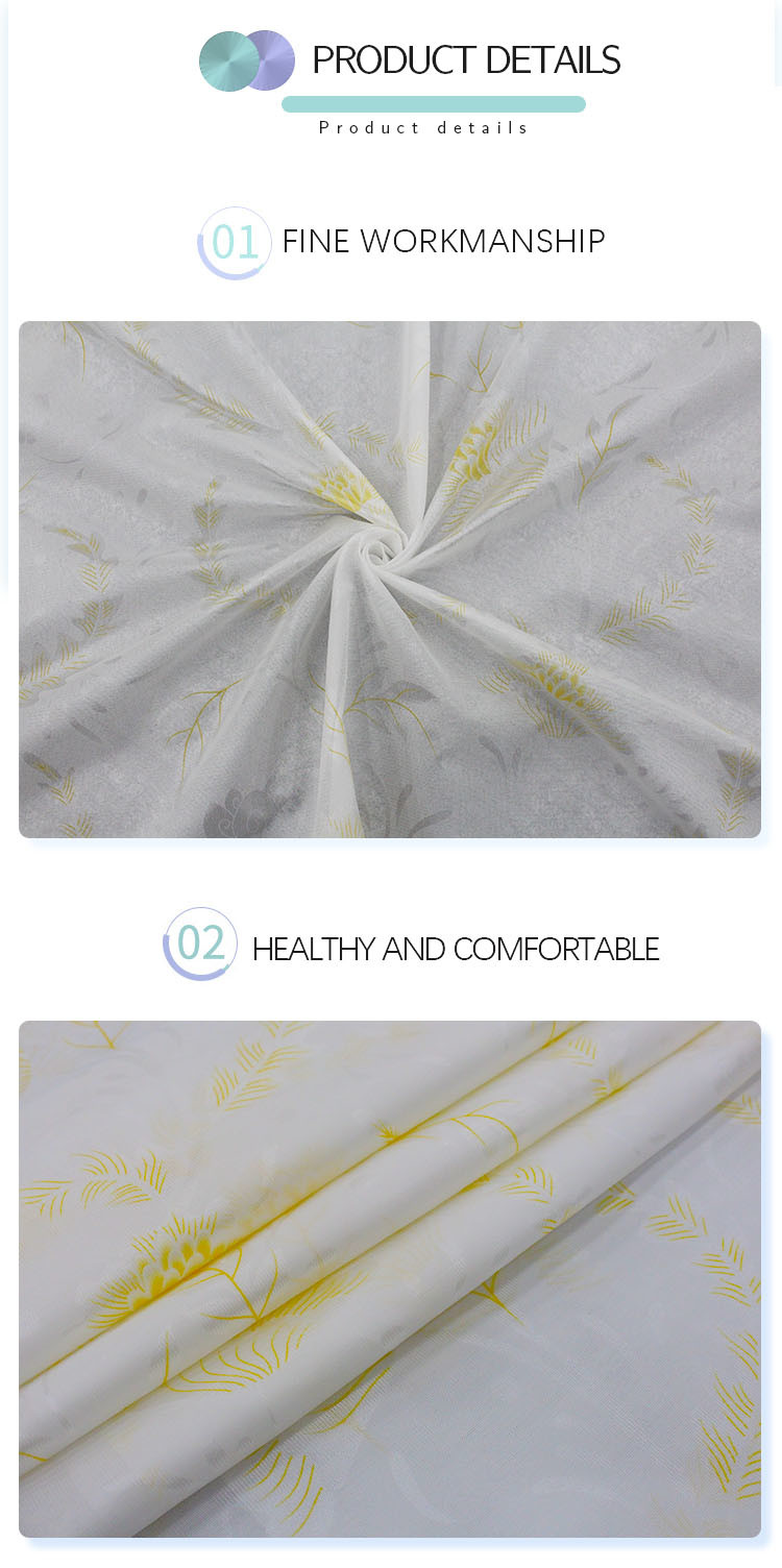 Breathable Tricot Knitted Mattress Woven Fabric For Textile 93" Width