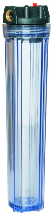 House Water Purifier Big Blue 20 Filter Housing 1 / 4" Inlet & Out Port Size