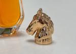Metal Horse-Shaped Zamak Perfume Caps Zinc Alloy Glass Perfume Bottle Caps