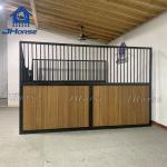 Low Cost Horse Farm Pine Wood Galvanized Equine Products Horse Stall Front Door