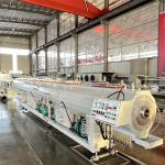 manufacturer PE 110-315mm PE pipe line pp pipe extrusion line SJ75/38 extruder