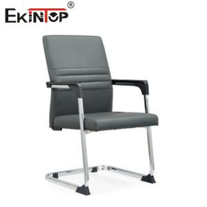 Wholesale Mid Back Executive Leather Office Chair With Metal Base And Armrests from china suppliers