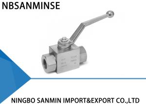 Wholesale High Pressure Stainless Steel Hydraulic Ball Valve 2 way 1/8&quot; - 2&quot; KBH MKH Series Industry for water oil gas from china suppliers