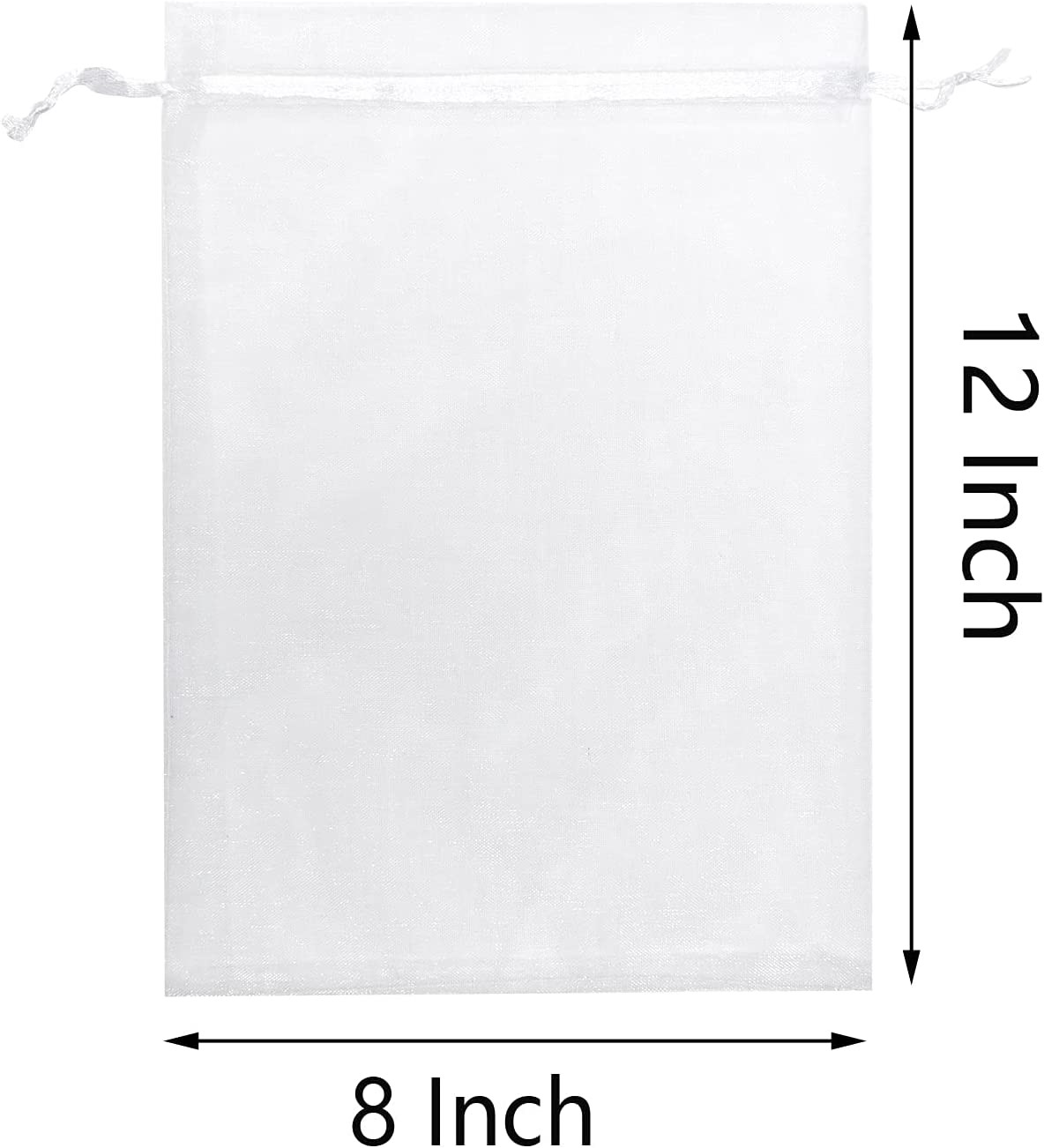 Lightweight Durable Drawstring Organza Bags Wedding Party Favor Gift Candy Toys Makeup