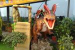 Sun Proof Animatronic Dinosaur Ride With Soft Silicone Rubber Skin