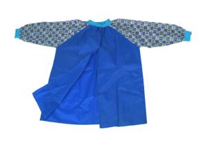 Wholesale Cute Design Children'S Long Sleeved Painting Aprons Nylon Smock 60cm from china suppliers