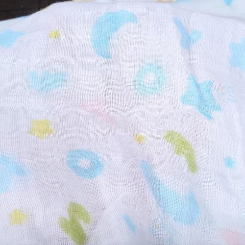 Nature Soft Printed Muslin Fabric Baby Blanket Home Travel Bath Usage