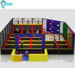 Commercial Convenient Childrens Indoor Trampoline Park Family Friendly