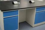 Panel Reagent Shelf Wood Lab Furniture / School Science Laboratory Furniture