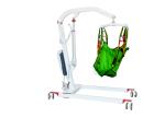 Professional Disabled Medical Patient Lift 4 Wheels Hand Rotation Falling