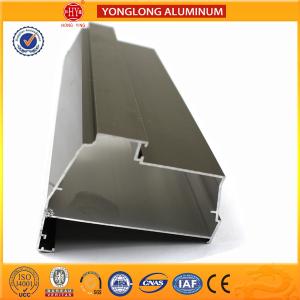 Wholesale Electrolytic Coated Aluminum Window Profiles Bronze Matte Flat Corrosion - Resistant from china suppliers