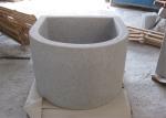 European Decorative Landscaping Stone Garden Simple Grey Granite Water Fountain
