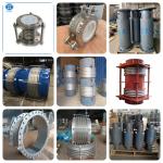 304 316 Vacuum Tie Dn50 100 200 Metallic Rubber Bellow Flange Type Metal Bellows