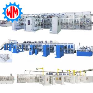 Wholesale Fluff Pulp Adult Diaper Machine PLC Control Adult Diaper Manufacturing from china suppliers