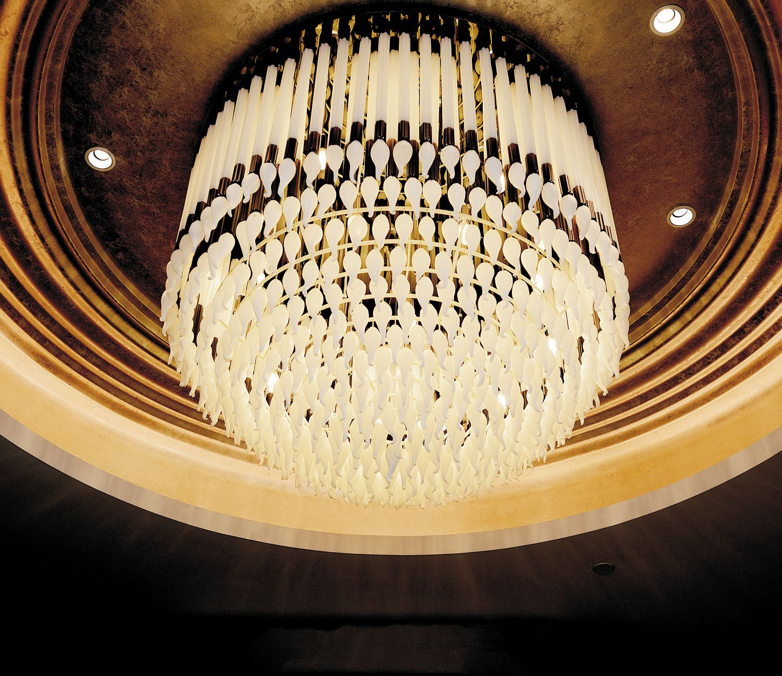 Custom Chinese Chandeliers For Restaurant Exhibition Hall Conference Hall