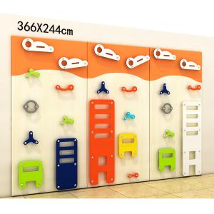 Wholesale Community Occasion Indoor Kids Climbing Wall for Kindergarten Gym Home Children from china suppliers