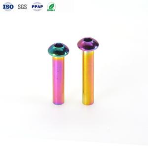 Wholesale Custom Pin Shaft Screws Pan Head Stainless Hex Head Screws PVD Surface Treatment from china suppliers