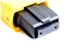 Singlemode 12 Fibre LSZH MTP MPO Fiber Cable Yellow Color