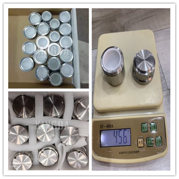 Ceramic Parts Customized Retsch 25ml Zirconia Milling Jar with Good Surface
