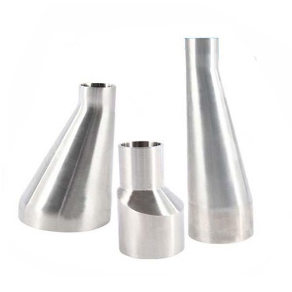 Stainless Steel Eccentric Reducer Pipe Fitting Stain Finishing ISO9001