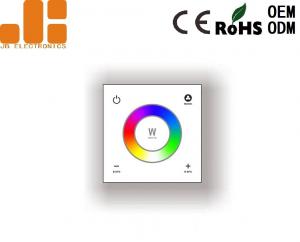 Wholesale LED Dimmer Dmx 512 Lighting Controller 86*86 Glass Panel Touch Sensor For RGBW Lights from china suppliers