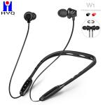 Waterproof Magnetic Neckband Bluetooth Earphones IPX4 Black Red Color