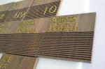 Hotel / Hospital Directional Signage 250*250mm Hanging / Wall Mounted