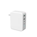 PC Fireproof PD Phone Charger Foldable 130W 4 Port USB C Charger 271.2g