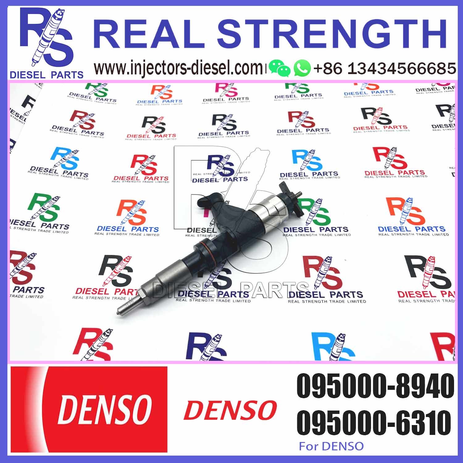 Engine Parts Fuel Injector 095000-8940 RE543266 Diesel Injector 095000-8940 for JOHN DEERE