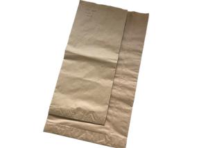 Wholesale Customized Logo Industrial Paper Bags Heat Seal / Self Adhesive Closure from china suppliers