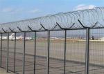 Galvanized Or PVC Coated Blade Razor Barbed Wire , Concertina Barbed Wire